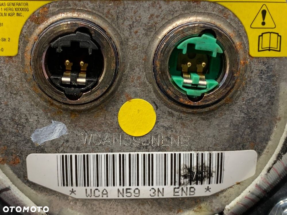 PODUSZKA POWIETRZNA KIEROWCY  MINI MINI (R50, R53) 2001 - 2006 Cooper 85 kW [116 KM] benzyna 2001 - - 5