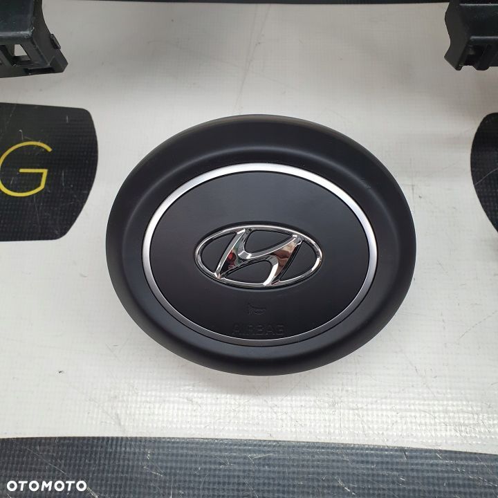 HYUNDAI ELANTRA VII 7 DESKA ROZDZIELCZA KONSOLA KOKPIT PULPIT PODUSZKI AIRBAG AIR BAG PASY KIT SET - 6