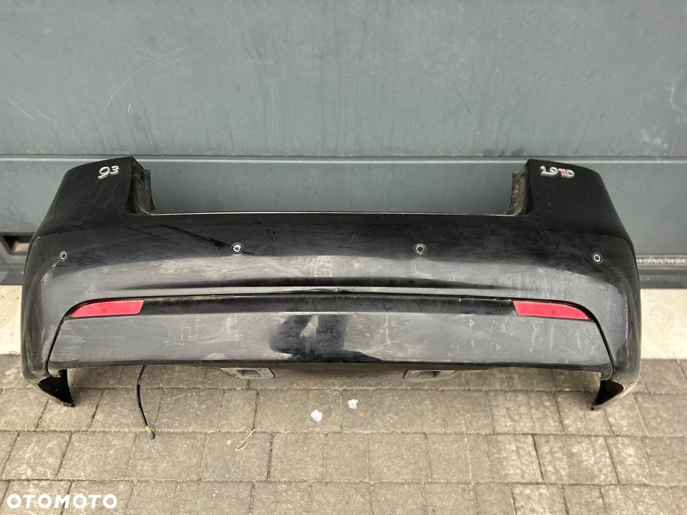 Saab 93 9-3 zderzak tył tylny 08-11 Lift cabrio na dwie rury PDC - 2