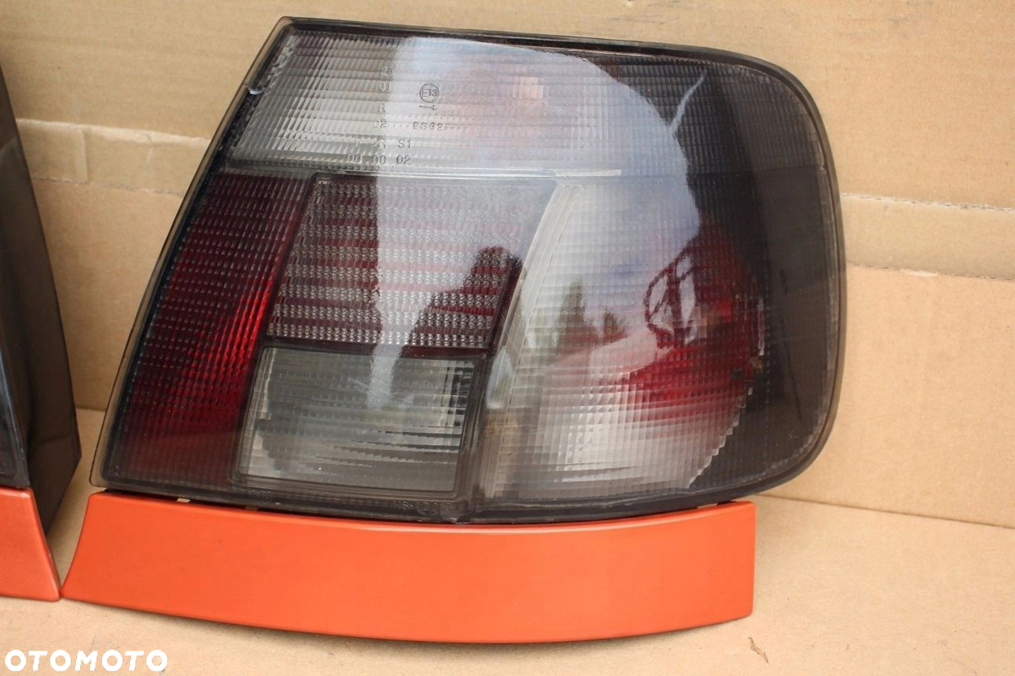 Lampy tył tylne AUDI A4 B5 sedan IN PRO BLACK tuning czarne oryginalne ! - 4