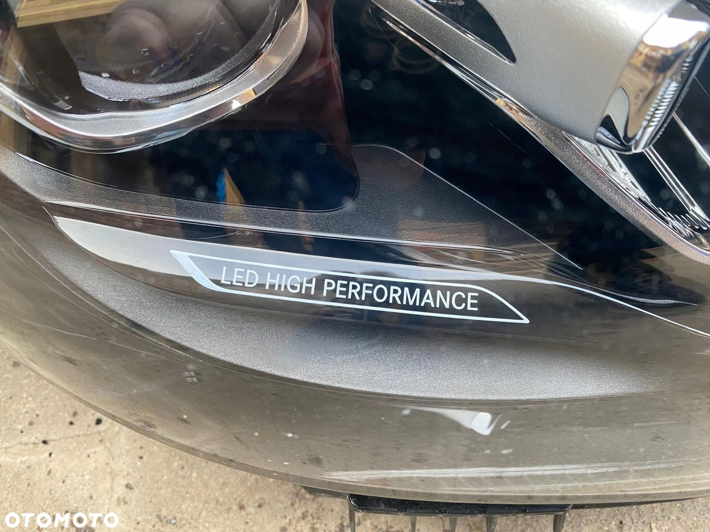 ZDERZAK MASKA LAMPY PAS PRZEDNI CHŁODNICE MERCEDES C KLASA W206 PAKIET AMG - 4