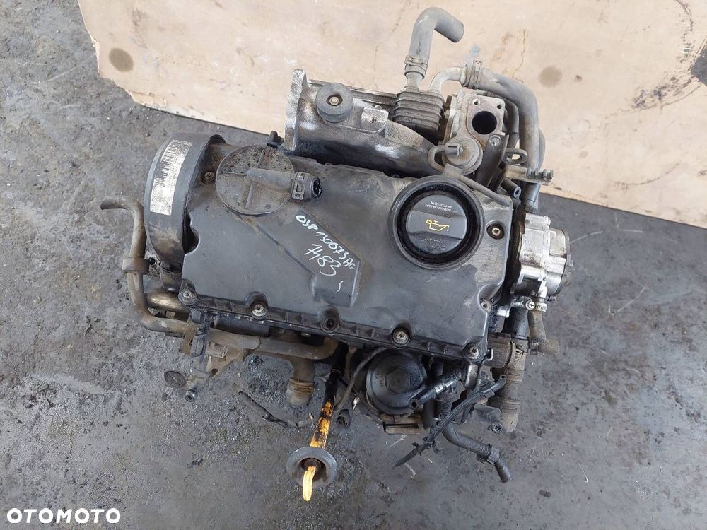 SILNIK DIESEL + UKŁAD WTRYSKOWY + TURBINA VOLKSWAGEN GOLF PLUS BKC 1.9 TDI - 2