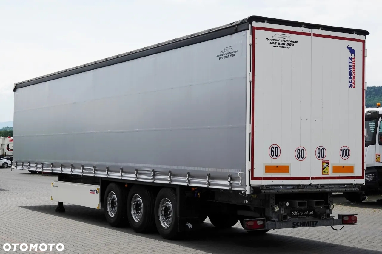Schmitz Cargobull FIRANKA / STANDARD /  OŚ PODNOSZONA / KOSZ NA PALETY - 4