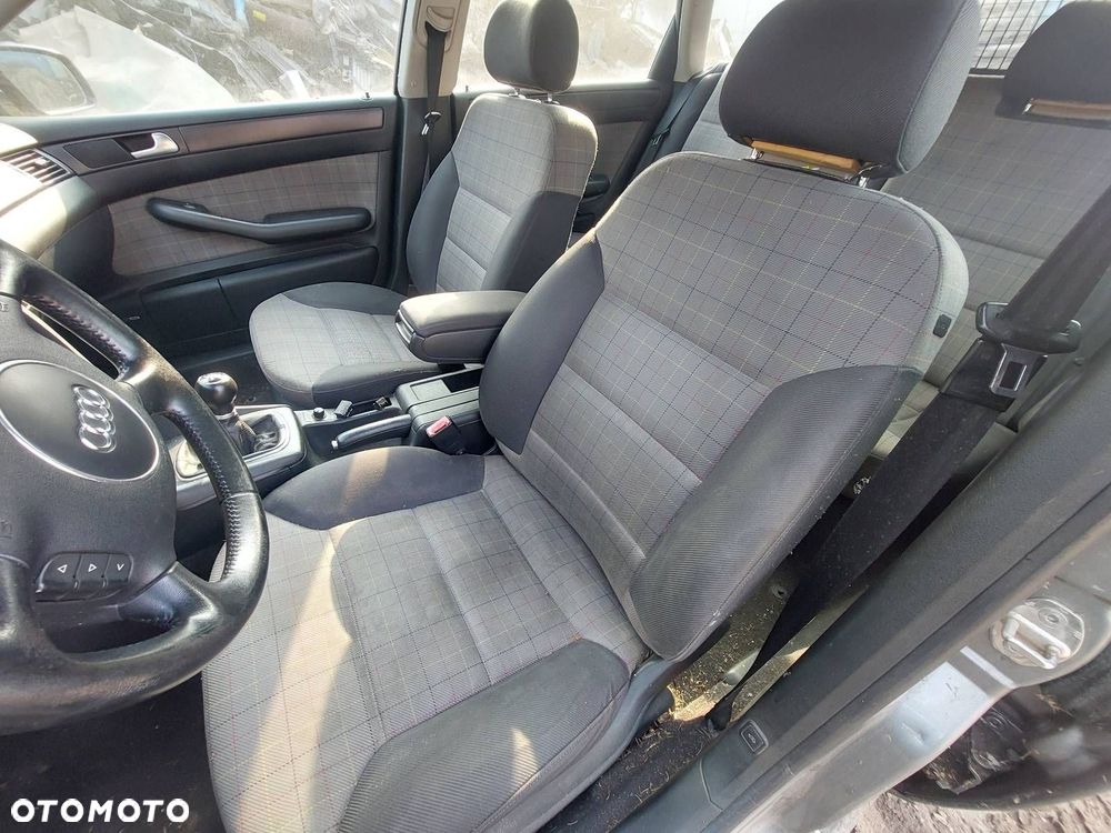 FOTELE KOMPLET LEWY PRAWY KANAPA TYŁ + BOCZKI AUDI A6 C5 - 1