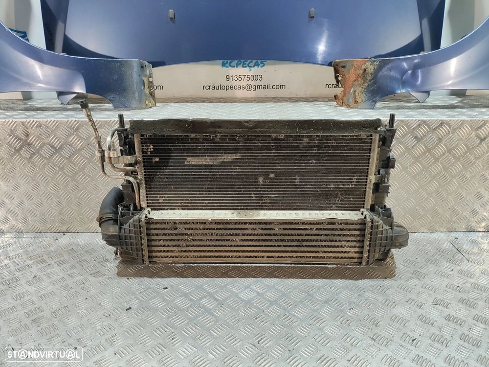 FRENTE COMPLETA FORD FOCUS 2 II MK2 FASE 1 CAPOT PARACHOQUES GUARDA-LAMAS OTICAS RADIADOR VENTILADOR FRENTE FIBRA REFORÇO - 20