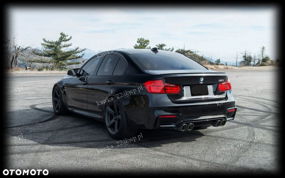 BMW 3 F30 F80 M3 SPOILER LOTKA SPOJLER PODKŁAD!! - 9