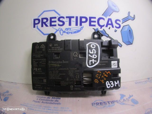 Modulo  A1779001710 A1779017706 A1779024319 MERCEDES EQB X243 2022 350 292CV 5P PRETO Carregador Sem Fio - 2