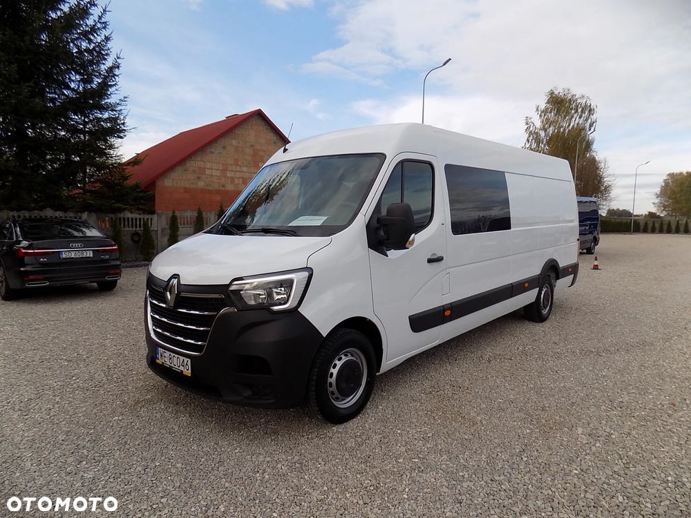 Renault MASTER; L4H2-MAX, BRYGADOWY 7-MIO OSOBOWY !!