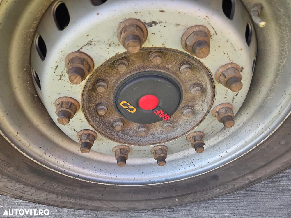 Meiller 28mc, 3 axe, Axe SAF, axa liftabila, scena vizitare, prelata, protectii laterale sasiu, frane disc, model KISA3, posibilitate leasing 3 ani-PROMOTIE 23.900 EUR+Tva - 12