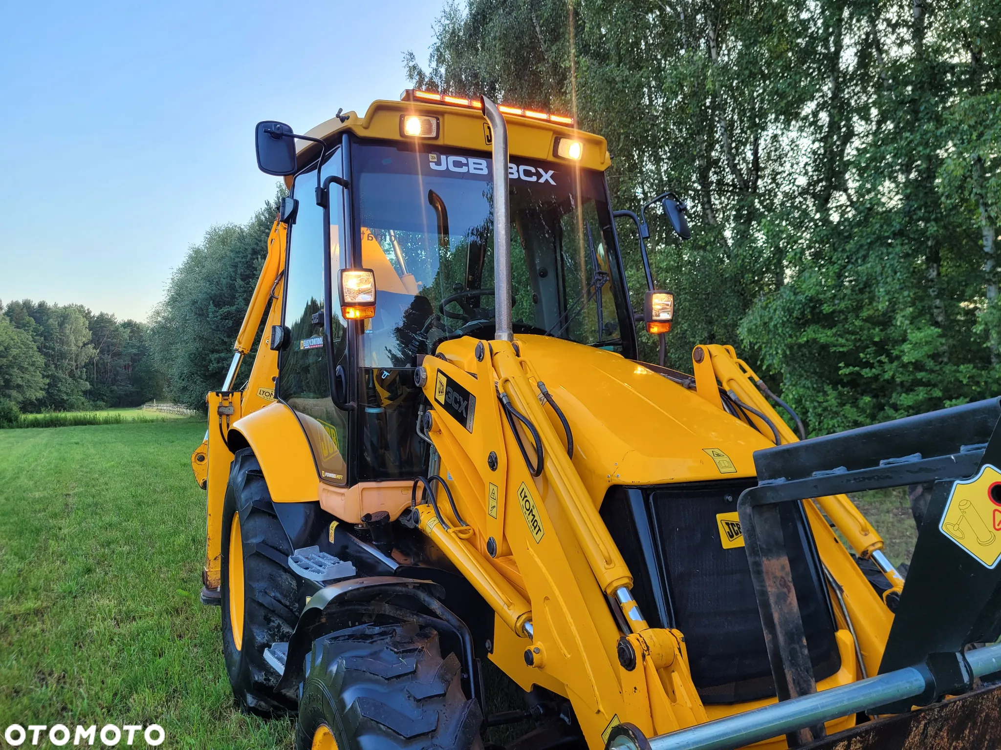JCB 3CX  Dzoystiki //5517MTH!!!// SUPER STAN// Koparko-Ładowarka - 9