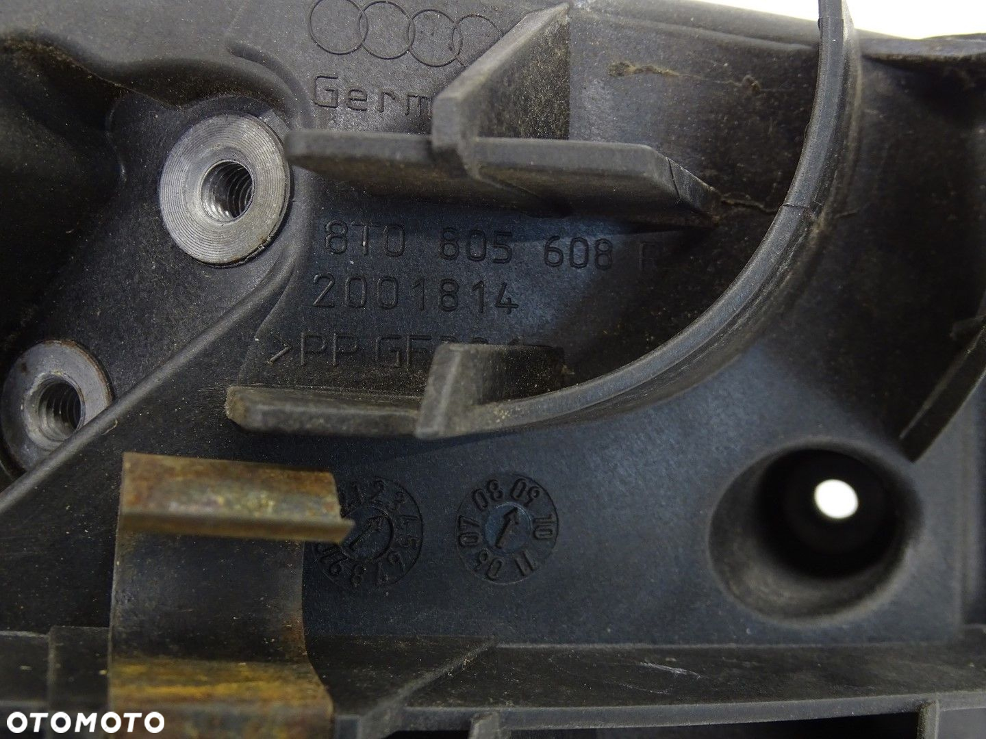 ŚLIZG UCHWYT MOCOWANIE LAMPY PRAWY PRZÓD PRZEDNI AUDI A5 8T 10R 8T0805608R - 4
