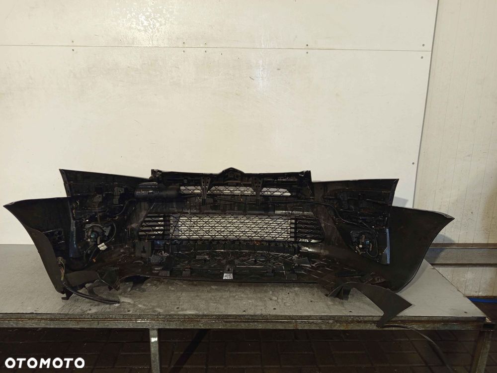 + ZDERZAK PRZÓD PRZEDNI DO CITROEN C4 PICASSO LIFT FL EZWD SZARY LED DRL PDC CZUJNIKI HALOGENY - 5