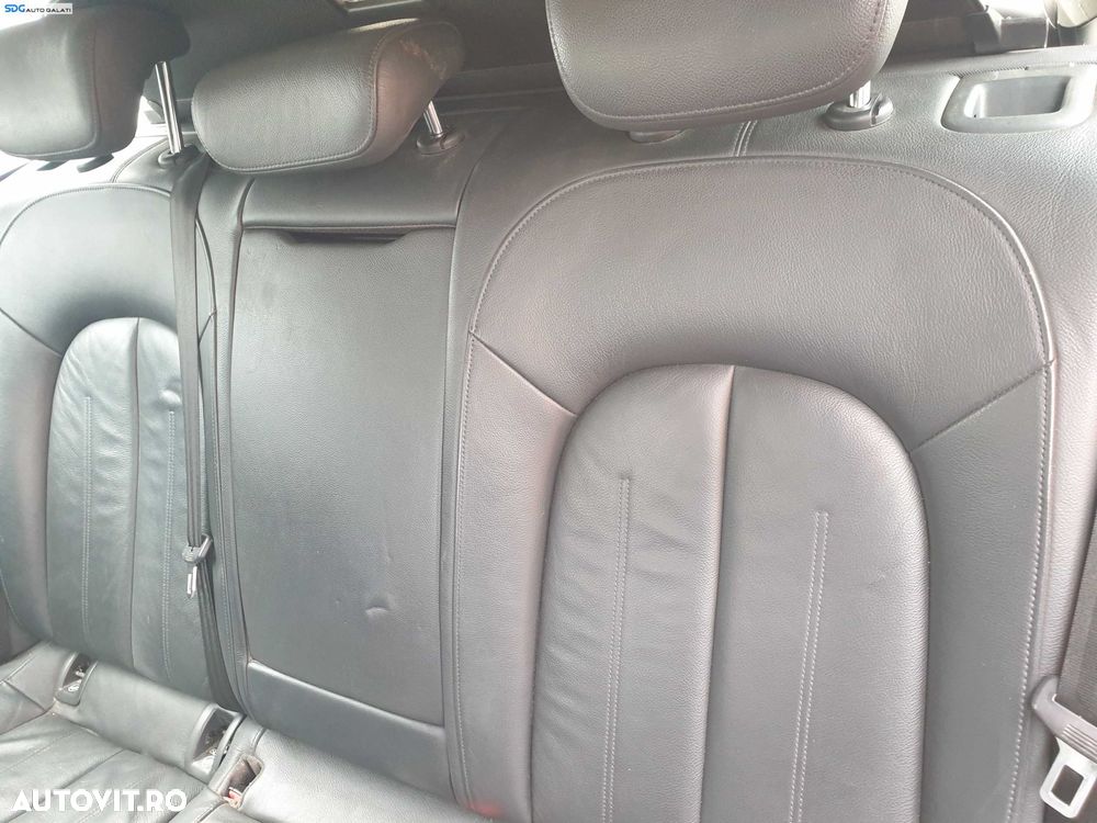 Interior Piele Scaune Stanga Dreapta Fata Fara Incalzire si Bancheta Spate cu Spatar Rabatabil Audi A6 C7 Break Avant NFL Non Facelift 2011 - 2014 [K5437] [K5438] [K5439] [K5440] - 5