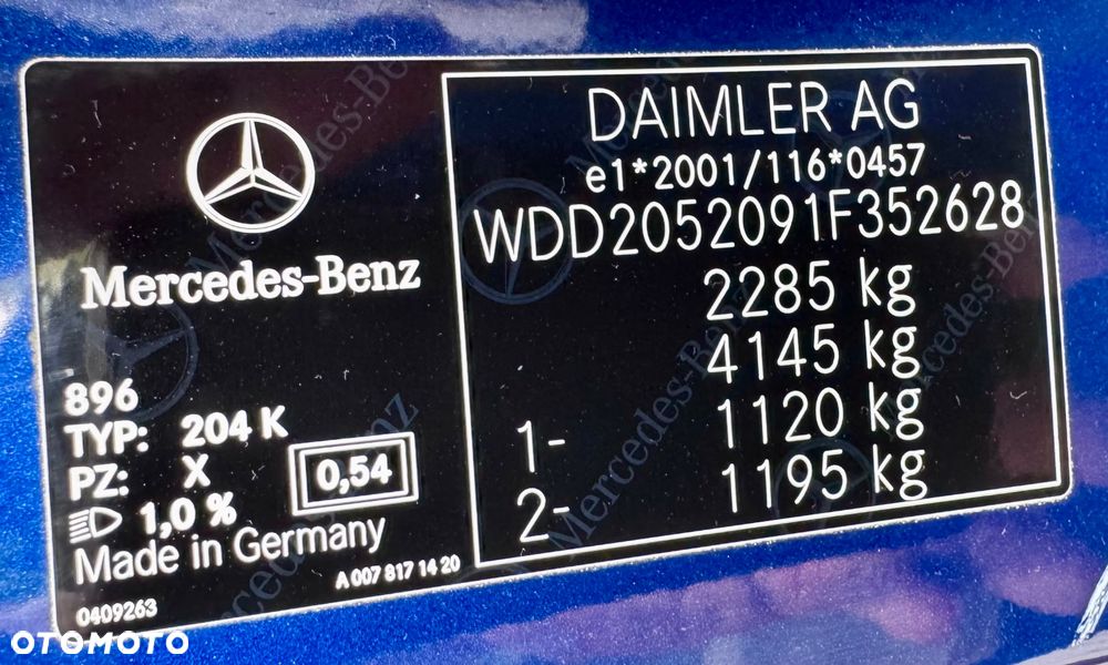 Mercedes-Benz Klasa C 250 d 4-Matic 9G-TRONIC - 27