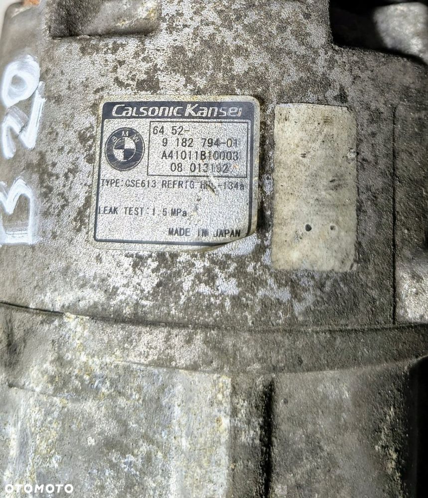 SPRĘŻARKA KOMPRESOR KLIMATYZACJI BMW 318 320i, 64529182794/A41011B0003 - 2