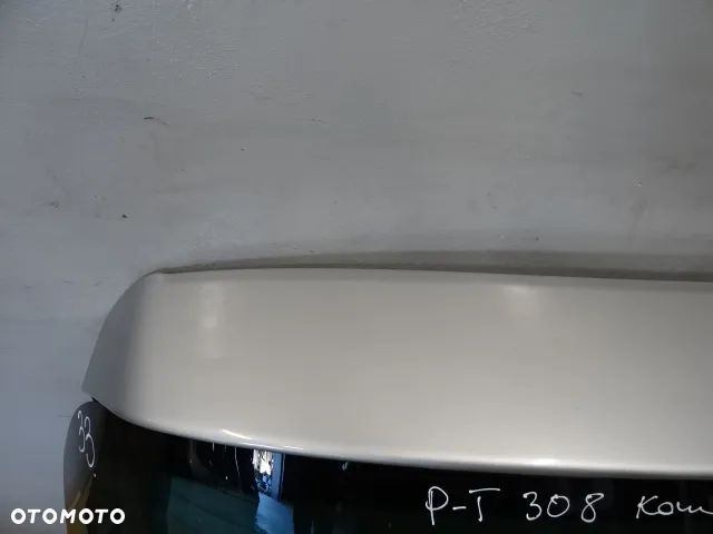KLAPA TYLNA SZYBA BAGAŻNIKA PEUGEOT 308 T7 KOMBI 07-11 LAK:ETSC NR33 - 4