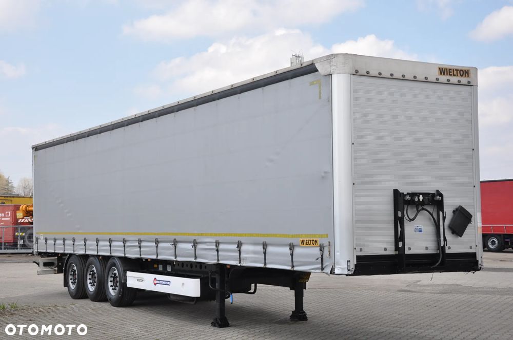 Wielton FIRANKA STANDARD MULDA 9m SAF - 1