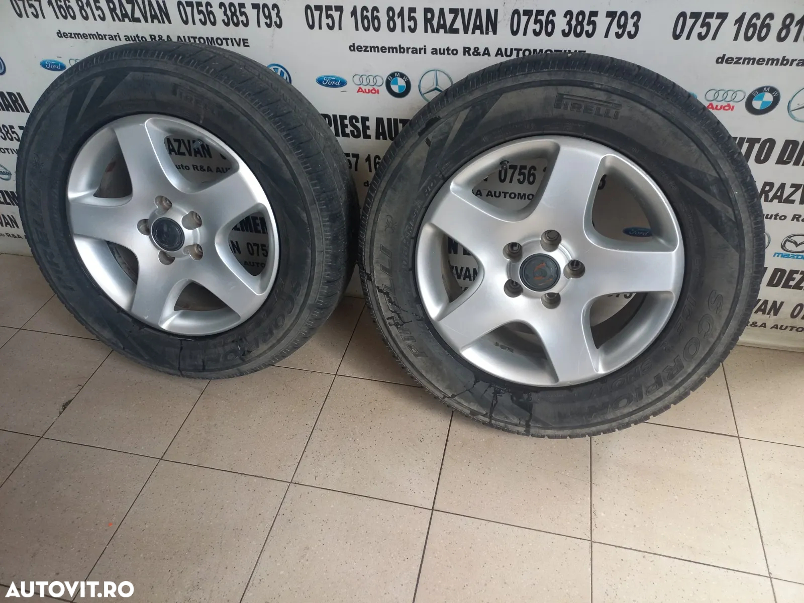 Jante Janta Aluminiu 235/65R17 Vw Touareg 2.5 Tdi 5x120 La Prezoane - 4