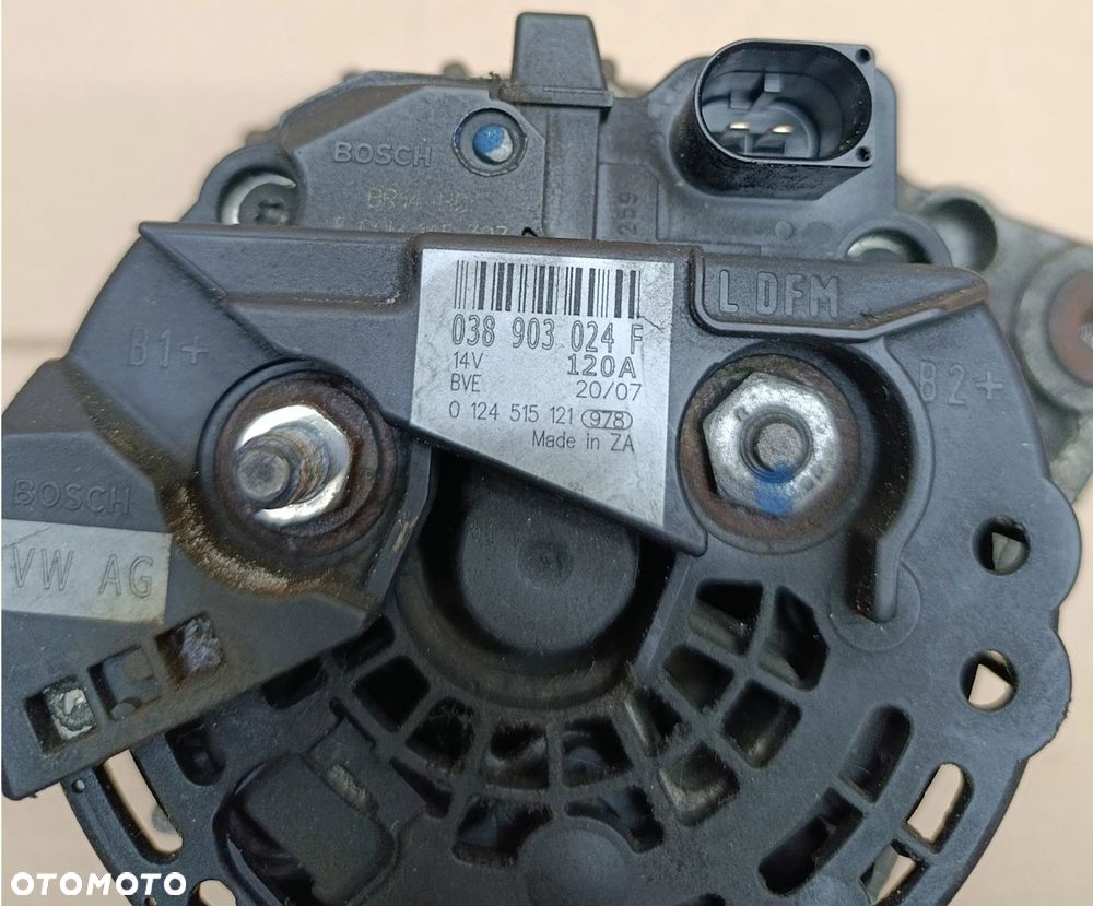 Octavia I alternator 1,9TDI 100KM Seat Audi VW Skoda - 3