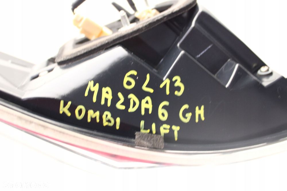 MAZDA 6 GH KOMBI 07R- LAMPA LEWA TYLNA LEWY TYŁ SPORT - 8