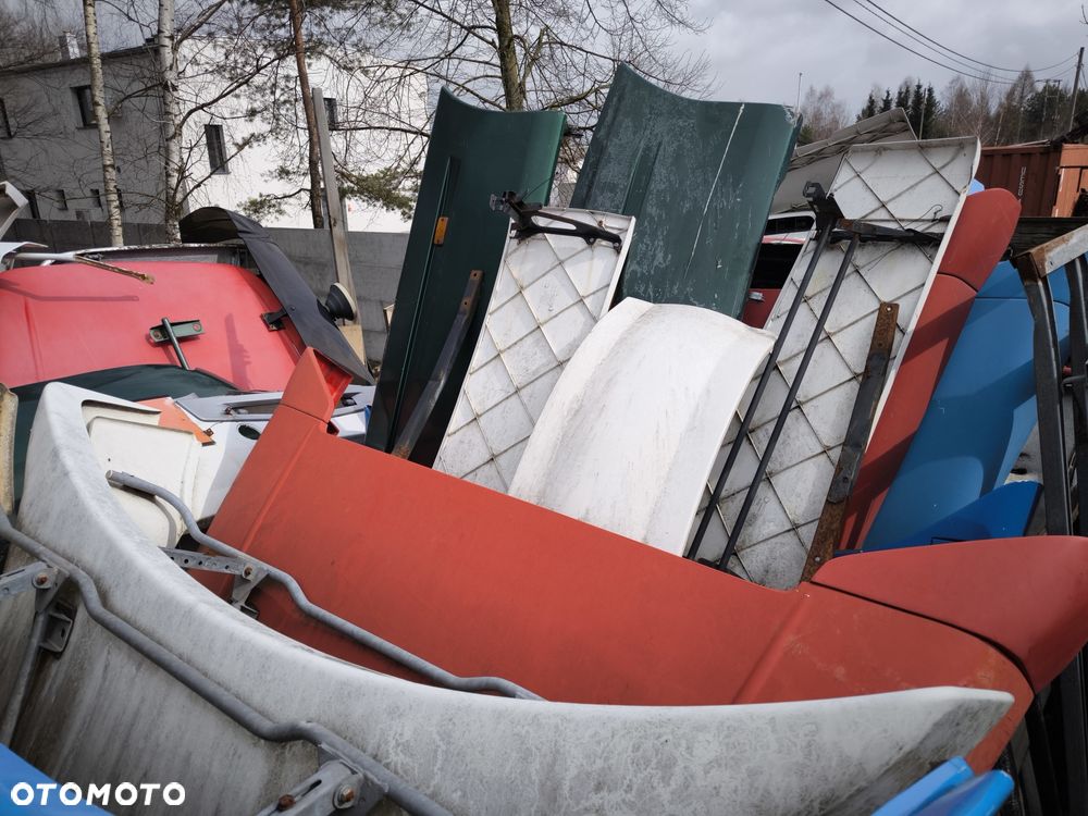 Spojler owiewka zabudowy między osiowa renault daf Volvo Scania - 4