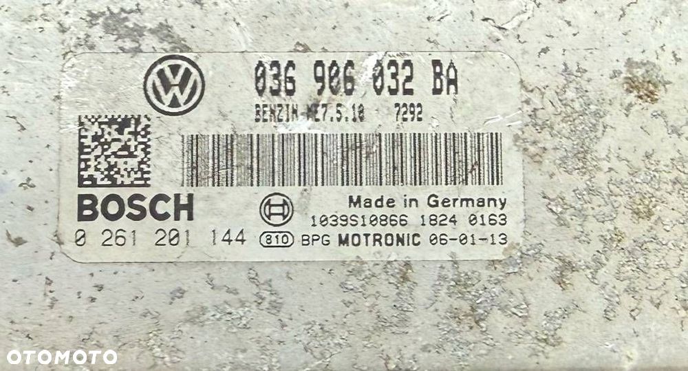 STEROWNIK SILNIKA 1.4 16V VW AUDI SEAT SKODA 036906032BA - 4