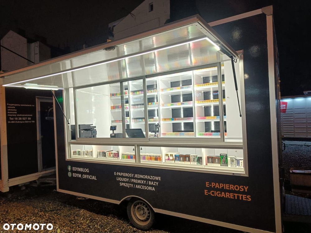 Esselmann Karello 3  przyczepa GASTRONOMICZNA handlowa sklep bar - 4