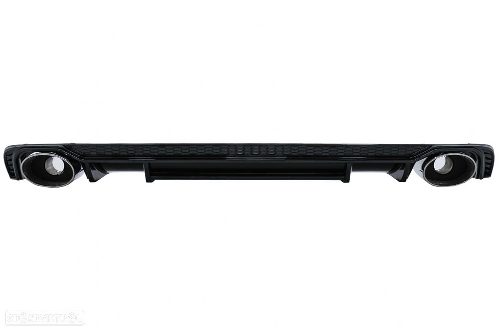 Difusor com Ponteiras Audi A4 B9 8W (2016 a 2018)