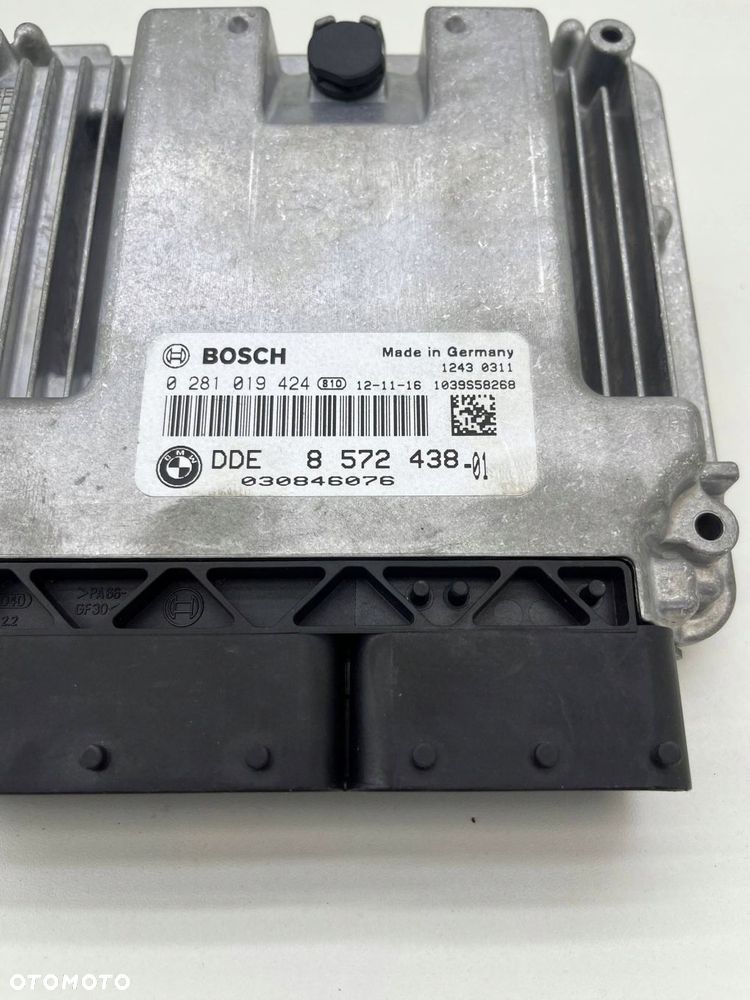 BMW F10 F11 2.0D MODUŁ KOMPUTER STEROWNIK SILNIKA ECU 8572438 - 3