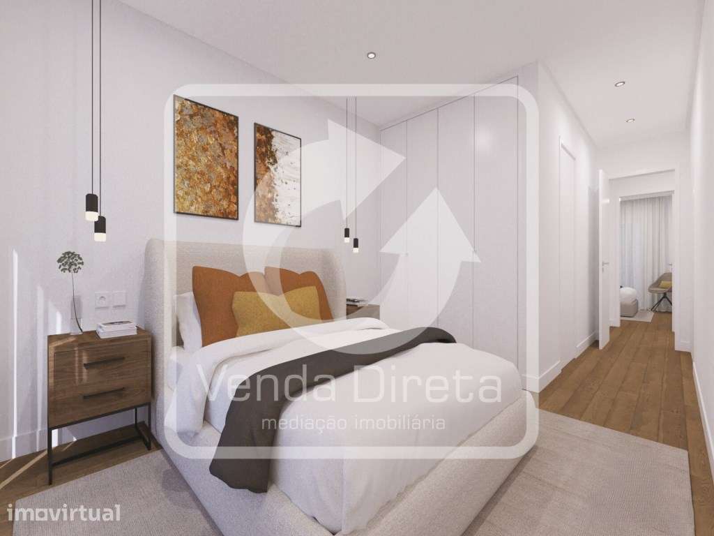 Apartamento T2 Novo com 120.05 m² | Parqueamento e Excelentes Acaba... - Grande imagem: 2/24