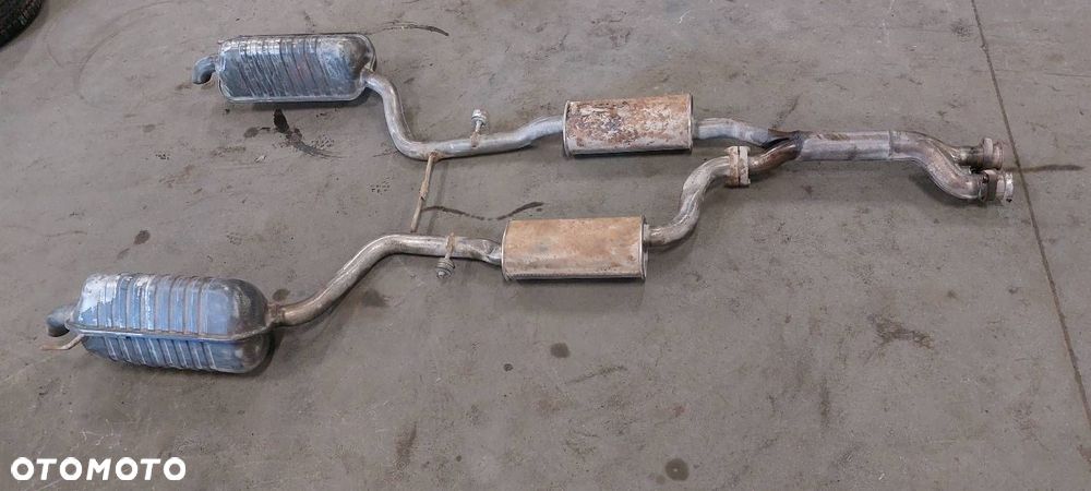 TŁUMIK WYDECH KOŃCOWY + ŚRODKOWY MERCEDES W220 2204910100 - 1