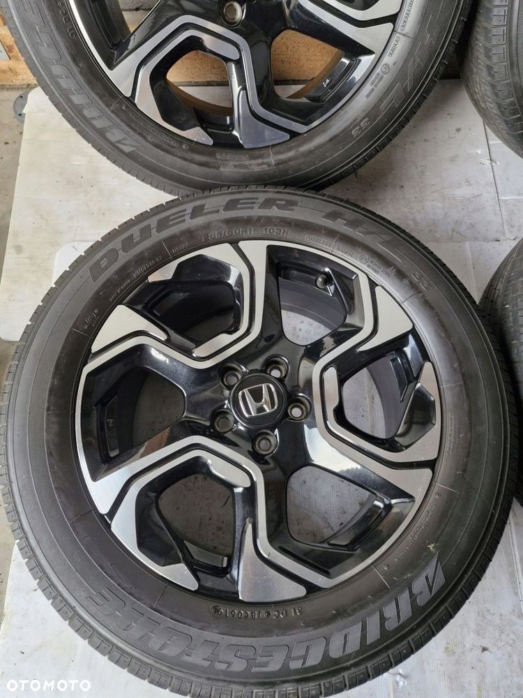 KOŁA HANDA CRV CR-V 7,5J x 18 ET45 5x114,3 235/60R18 103H BRIDGESTONE ORG.
