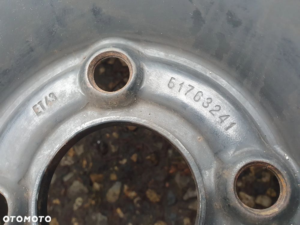 FELGA STALOWA 51763241 4x100 6Jx15H2 ET43 FIAT GRANDE PUNTO / EVO - 6