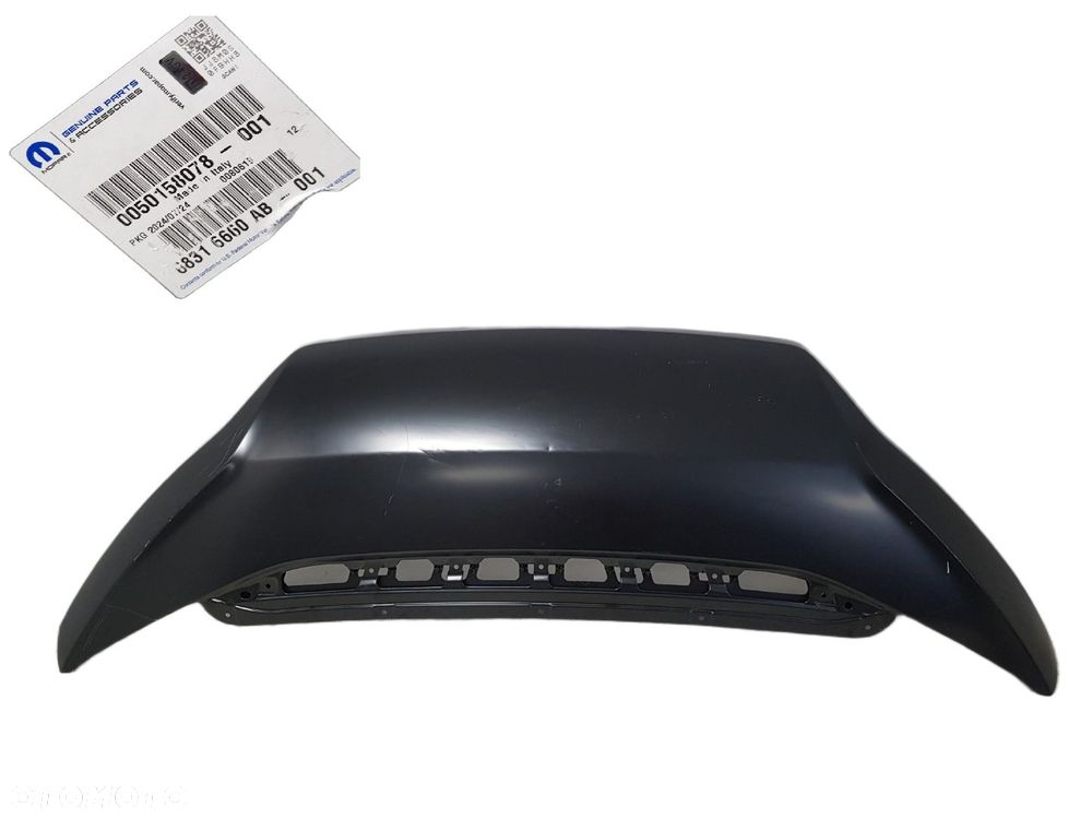 NOWA ORYGINALNA MASKA POKRYWA SILNIKA FIAT DUCATO PEUGEOT BOXER CITROEN JUMPER LIFT 14-25 68316660AB - 1