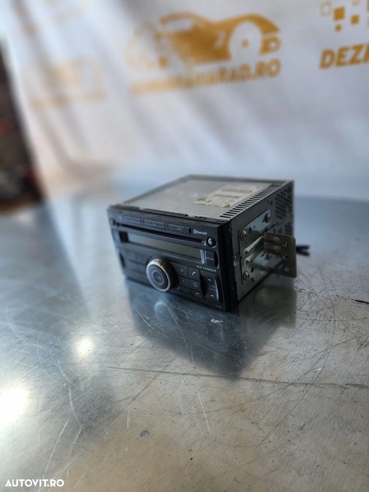 Radio Cd Cu Bluetooth Nissan Tiida C11 An 2007-2008-2009-2010-2011-2012-2013-2014 - Dezmembrari Ara - 2