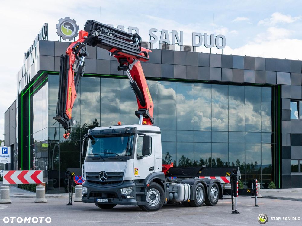 Mercedes-Benz ANTOS 2543 6x2 Palfinger PK 42002 SH HDS Żuraw Ciągnik - 4