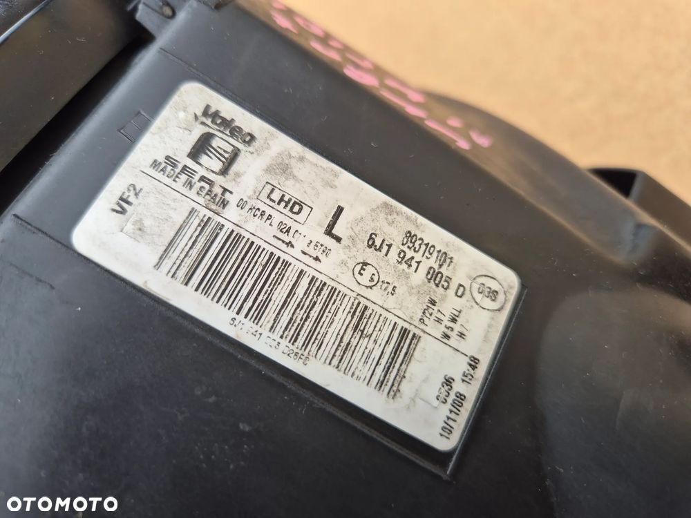 Seat Ibiza IV komplet lamp.2008-2012.Valeo.EU. - 13