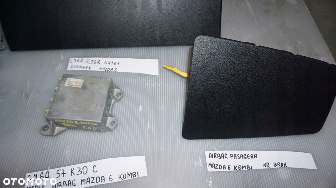 MODUŁ SENSOR PODUSZEK AIR BAG MAZDA 6 2.0 D 04 - 2