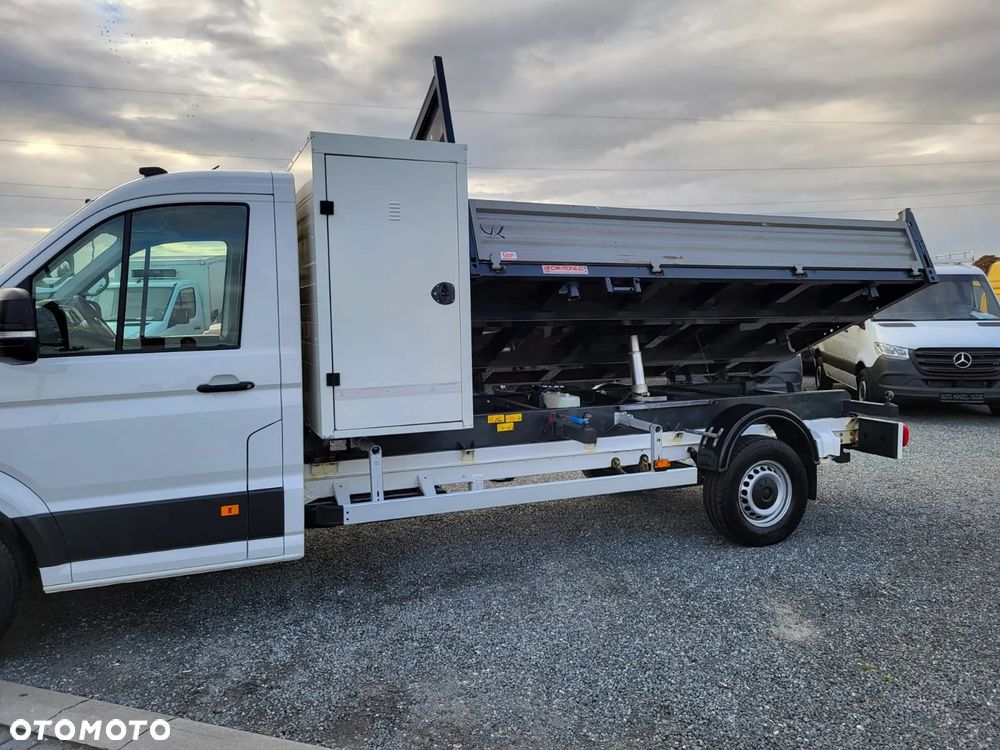 Volkswagen MAN TGE 180-2.0TDI- WYWROTKA - 60 tys km-180 KM-HAK 3000 kg - 2