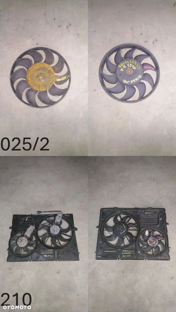 VW-001-399 WENTYLATOR CHŁODNICY VW AUDI SEAT SKODA - 34