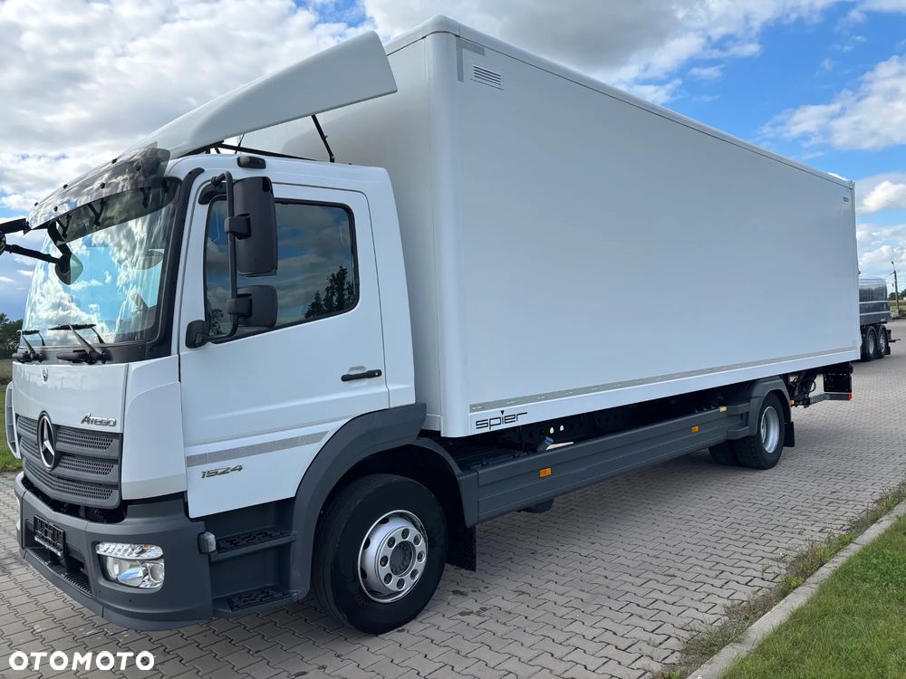 Mercedes-Benz ATEGO 1524  EURO 6 (1527, 1530) kontener z windą , idealny stan , z Niemiec - 2