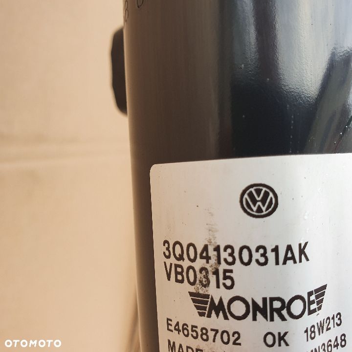 SKODA SUPERB SEAT VW ARTEON AMORTYZATOR PIASTA ZWROTNICA 3Q0413031AK 5Q0407258C - 3