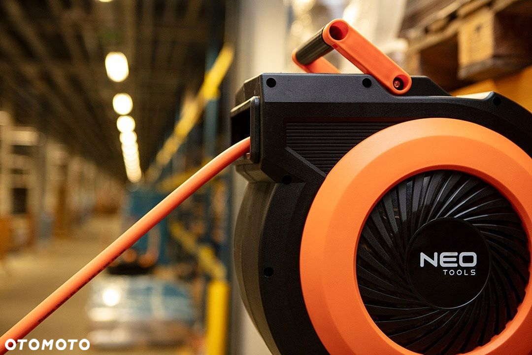 NEO ZWIJAK WĘŻA PNEUMATYCZNEGO KOMPOZYT AUTOMATYCZNY 9,5mm x 15m ZWIJADŁO - 8