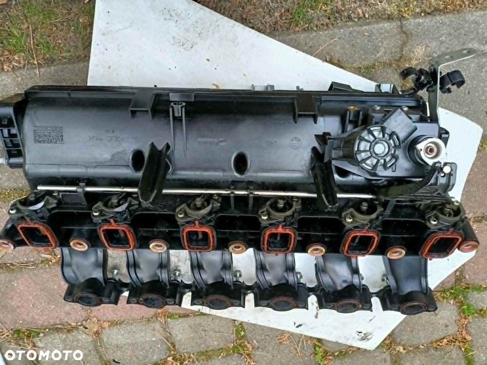 Kolektor ssący dolotowy klapki klapy BMW E83 X3 E60 E70 X5 E46 E65 3.0d M57n 7790480 - 2