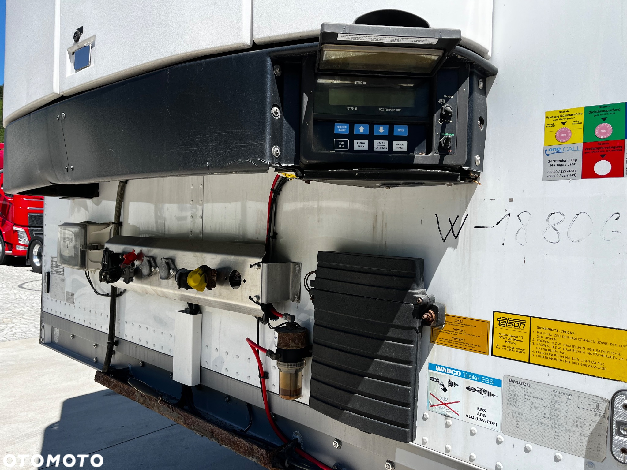 Talson Chłodnia Air Cargo // Carrier Maxima // 2006 Rok // Rolki // Przesyłki lotnicze // - 13