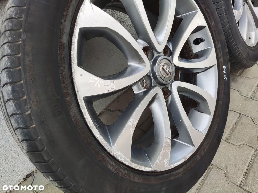KOŁA OPONY FELGI ALUMINIOWE 17 NISSAN JUKE I F15 2010-2019 7J ET47 5X114,3 - 5