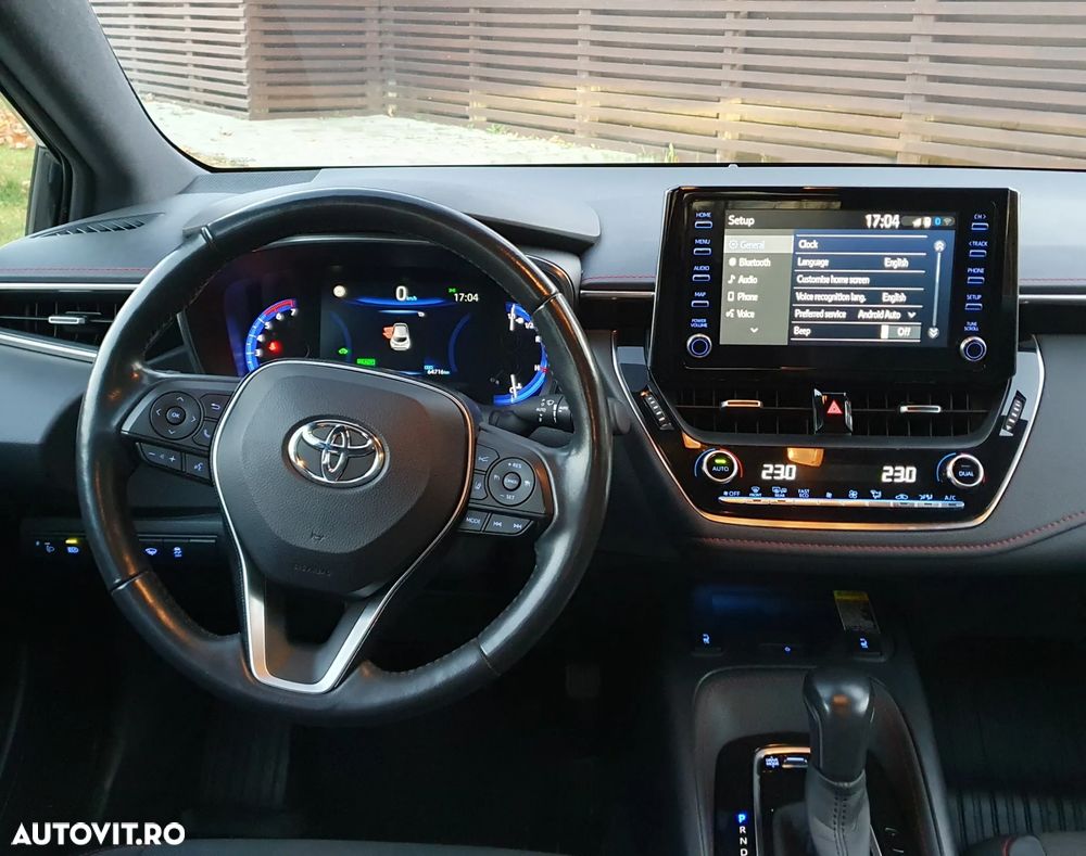 Toyota Corolla 1.8 HSD Exclusive interior Negru - 11