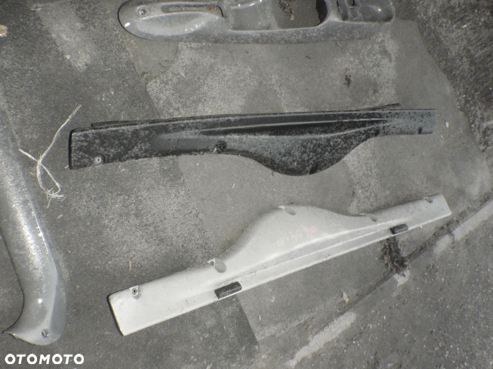 listwa nakładka progu zaślepka tunel plastik wnętrza seicento - 3