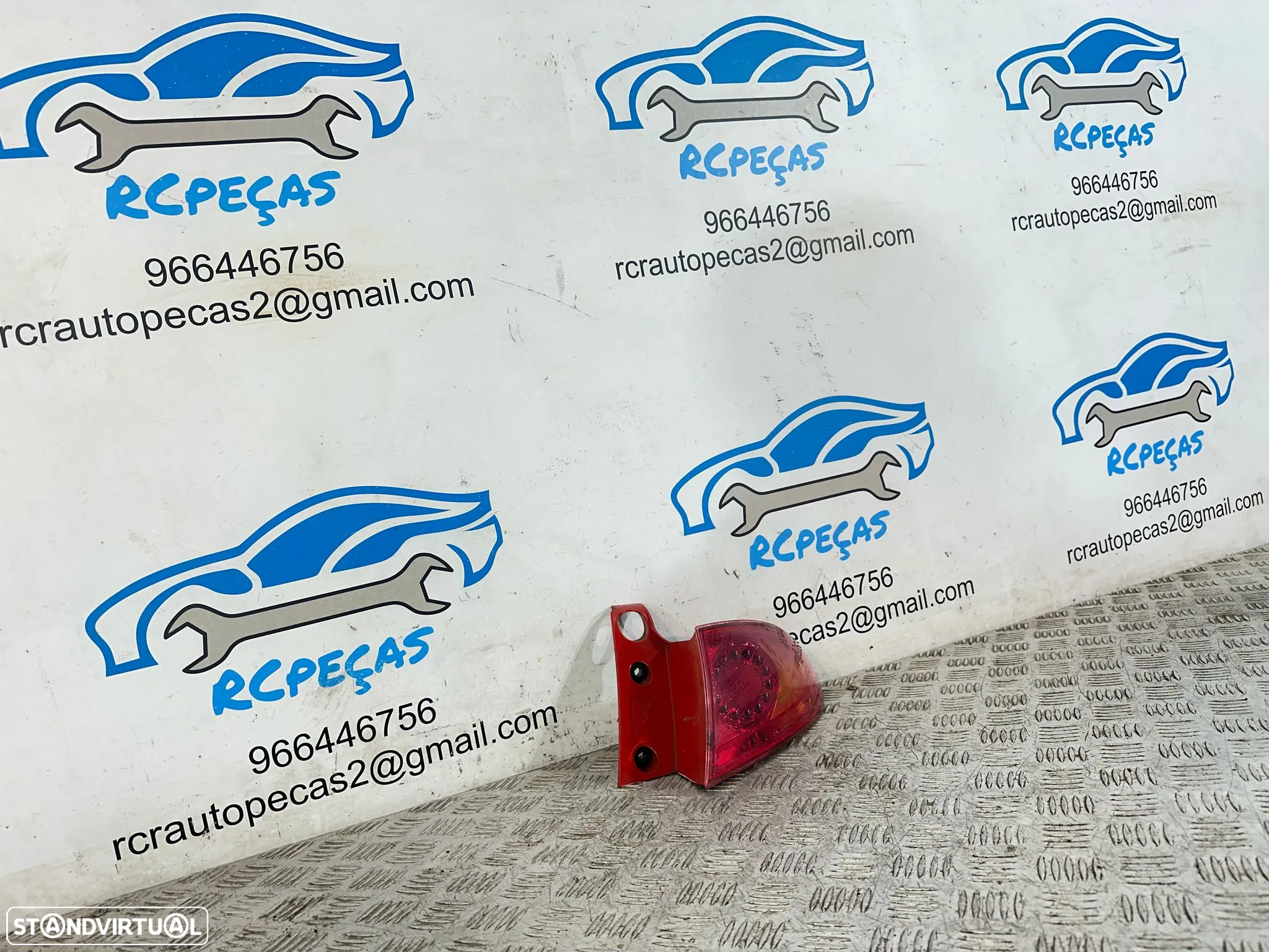 .Conjunto Farolins Tras Traseiro Direito Esquerdo Original Seat Leon 1P Mk2 1P0945095F 1P0945096F 2005 a 2012 - 7