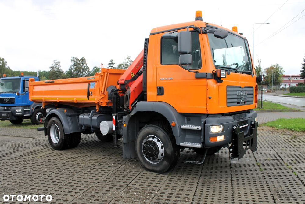 MAN 18.280 TGM 4x4 czołownica hydraulika